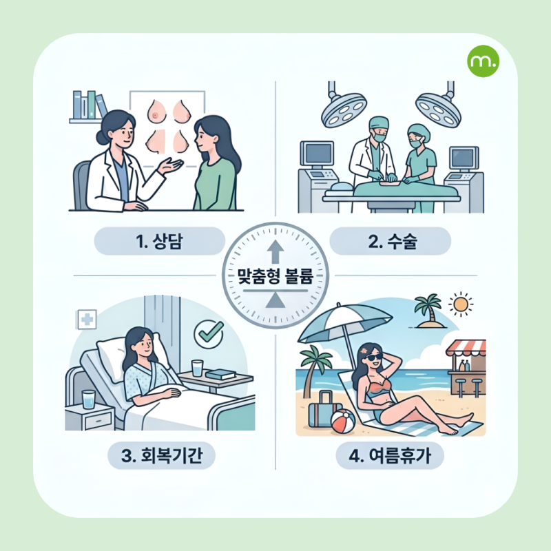 강남역 가슴확대수술, 6월에 준비하는 올 여름 비키니 라인 (+비용, 통증, 붓기)