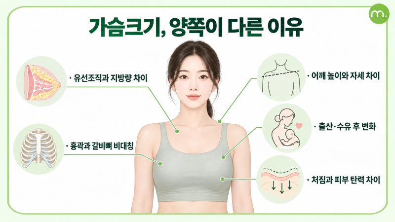 짝가슴 교정 |  짝가슴, 수술하면 효과 있을까? 원인과 관리